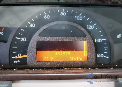 2003 Mercedes-Benz C 240 z USA, uszkodzony, nr VIN WDBRF61J43E011539